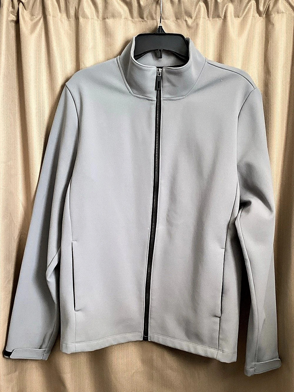 32 HEAT Women's Gray Full-Zip Jacket Size Medium Like New